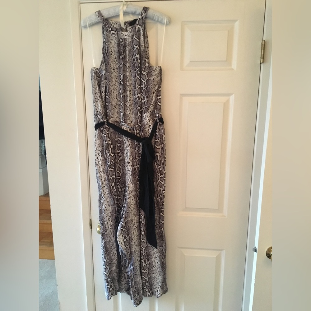 Sz 22 cropped wide leg jumpsuit